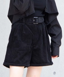 WEGO | WEGO/コーデュロイベルト付きキュロット(チノパンツ)