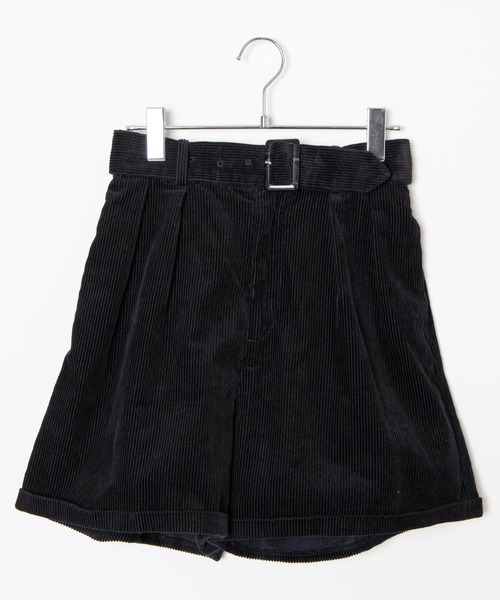 WEGO（ウィゴー）の「WEGO/コーデュロイベルト付きキュロット（チノパンツ・レディース・ブラック/ベージュ/サックスブルー・SMALL/MEDIUM）」の20枚目の写真