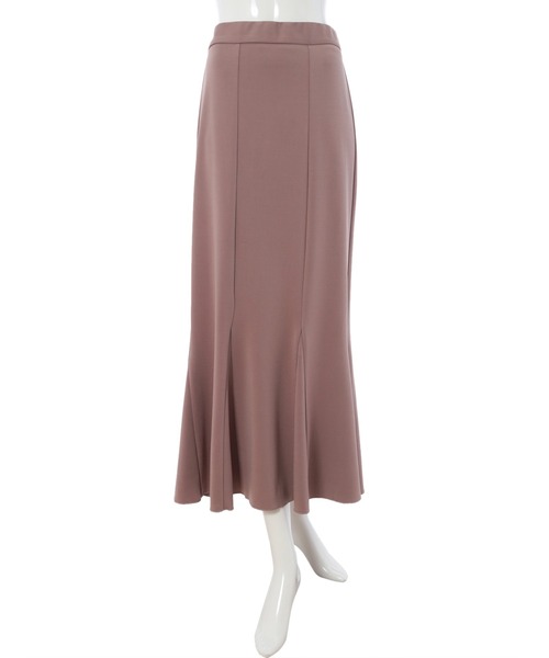 fifth(フィフス)の「ポンチマーメイドフレアスカート(スカート・レディース・ベージュ/モカ/ダークブラウン・MEDIUM)」の6枚目の写真
