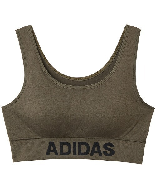 セール】adidas/アディダス スポーツブラ ハーフトップ