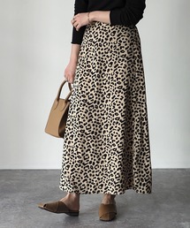 Riberry | アニマル柄プリントスカート(スカート)