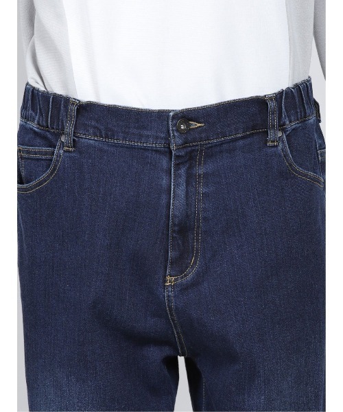 semantic design（セマンティックデザイン）の「セマンティックデザイン/semantic design コーデュラデニム ワイドテーパードパンツ（デニムパンツ・メンズ・ネイビー/ブルー・MEDIUM/LARGE）」の7枚目の写真