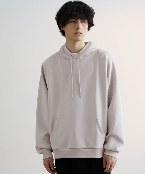 極美品✨セオリーリュクス 現行 パーカー ダンボールニット 23aw グレー シアーダンボール パーカー