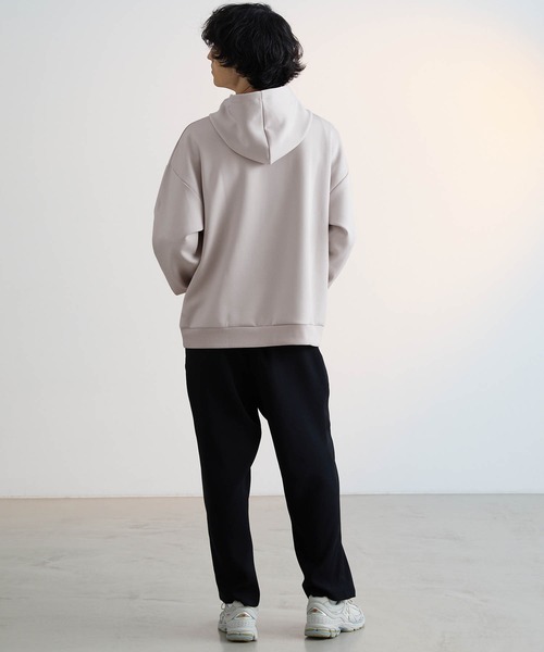 極美品✨セオリーリュクス 現行 パーカー ダンボールニット 23aw グレー シアーダンボール パーカー