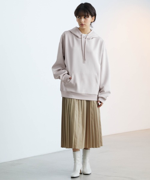 極美品✨セオリーリュクス 現行 パーカー ダンボールニット 23aw