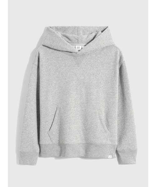 GAP（ギャップ）の「オーバーサイズ プルオーバーフーディー (キッズ)（パーカー・キッズ・ライラック/ネイビー/グレー/その他・S/M/L/XL/XXL/XS）」の11枚目の写真