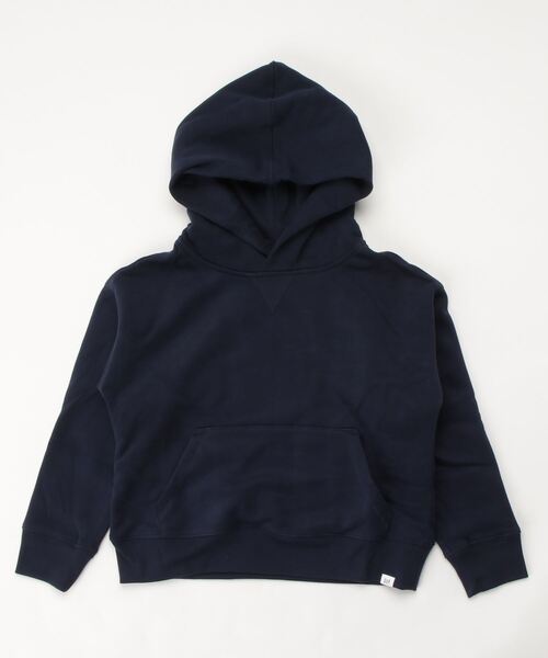 GAP（ギャップ）の「オーバーサイズ プルオーバーフーディー (キッズ)（パーカー・キッズ・ライラック/ネイビー/グレー/その他・S/M/L/XL/XXL/XS）」の18枚目の写真