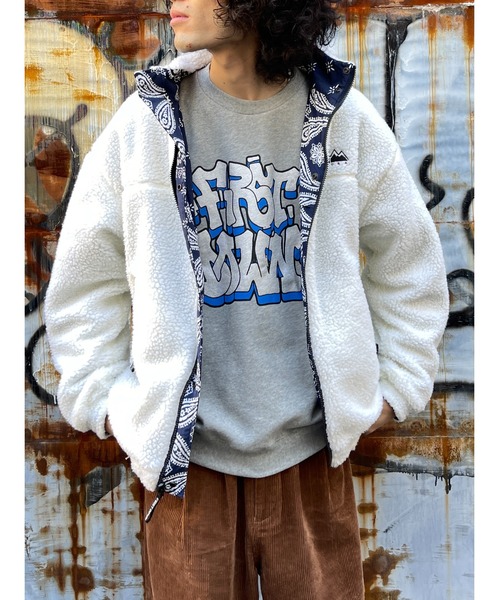 FIRST DOWN（ファーストダウン）の「【FIRST DOWN】グラフィックプリントスウェット（スウェット・メンズ・グレー/オフホワイト・LARGE/X-LARGE）」の14枚目の写真