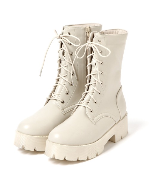 repipi armario(レピピ アルマリオ)の「ボリュームソールブーツ(ブーツ・キッズ・ホワイト/ブラック・SMALL/MEDIUM/LARGE)」の8枚目の写真