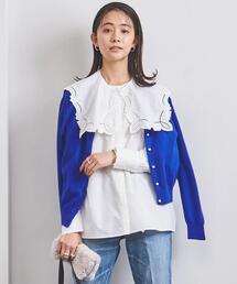 <UNITED ARROWS>W/CA PL/BTN カーディガン B