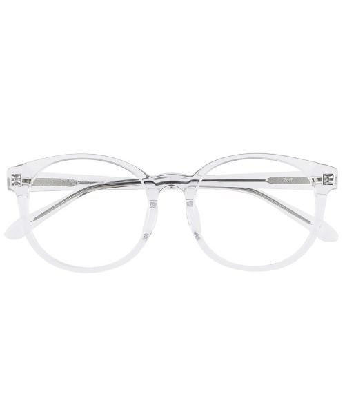Zoff（ゾフ）の「ウェリントン型 めがね｜Zoff CLASSIC（メガネ・メンズ・グレー/ブラウン/クリア/ピンク・FREE）」の16枚目の写真