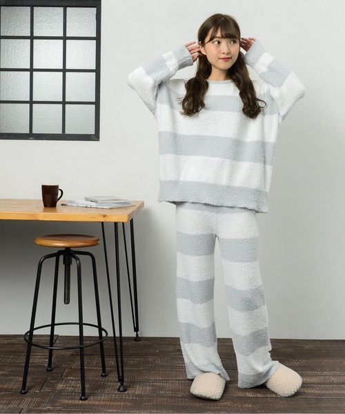 Celeste Funalive ファンアライブ のルームウェア パジャマ ふわふわニットルームウエアセットアップルームウェア ルームウェア パジャマ ふわふわニットルームウエアセットアップルームウェア Cel Hw58 を購入できます Funalive Rana Rana Funalive