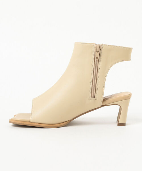 Ray BEAMS(レイビームス)の「Ray BEAMS / レザー ブーツ サンダル(サンダル・レディース・ブラック/オフホワイト・23.5cm/24.5cm/23.0cm/24.0cm/25.0cm)」の15枚目の写真
