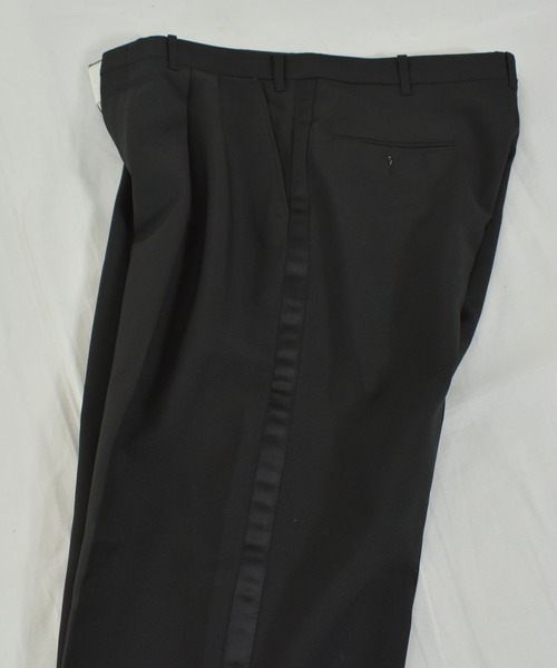 70s ヴィンテージ　ワイドスラックス　ブラック　TALON　D91 ワンフォークロージング 1111clothing 【 Laufer TR ワイド