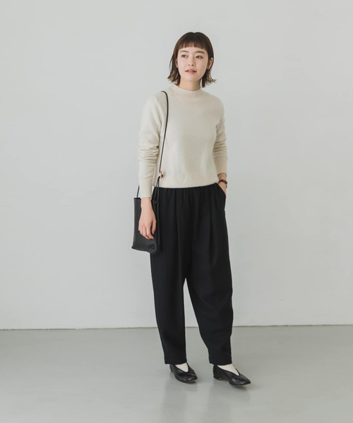 【美品】かぐれ＊ウール サルエルパンツ カジュアルパンツ テーパードパンツ かぐれ（カグレ）の「ウールサルエルパンツ（その他パンツ）」 - WEAR