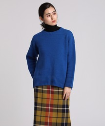 INED | ホールガーメント(R)クルーネックワイドニット(ニット/セーター)