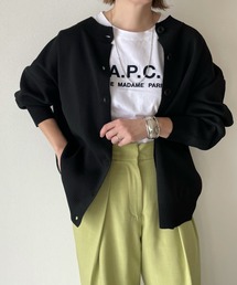 y/m by misato | ビッグニットカーデ(ニット/セーター)