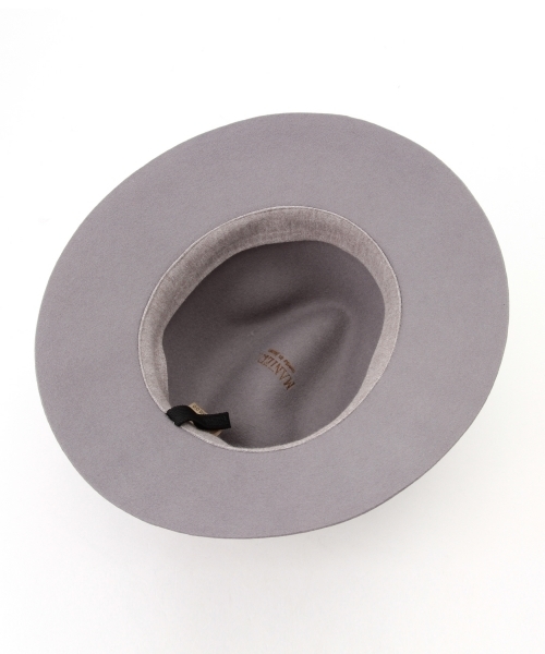 MANIERA（マニエラ）の「MANIERA×BEAMS / 別注 ジャパンフェルト ハット（ハット・メンズ・ライトグレー/ブラック/チャコールグレー・MEDIUM）」の19枚目の写真