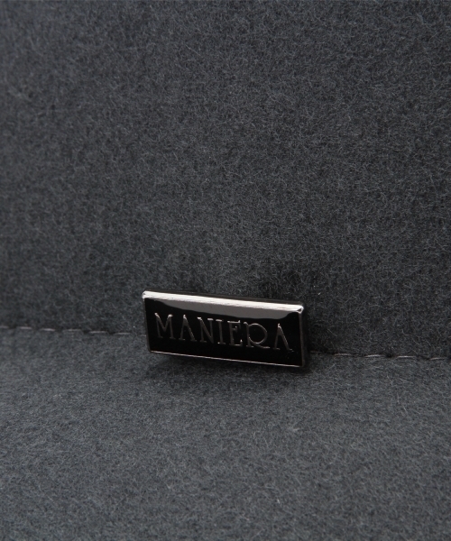 MANIERA（マニエラ）の「MANIERA×BEAMS / 別注 ジャパンフェルト ハット（ハット・メンズ・ライトグレー/ブラック/チャコールグレー・MEDIUM）」の22枚目の写真