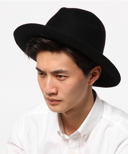 MANIERA（マニエラ）の「MANIERA×BEAMS / 別注 ジャパンフェルト ハット（ハット・メンズ・ライトグレー/ブラック/チャコールグレー・MEDIUM）」の11枚目の写真