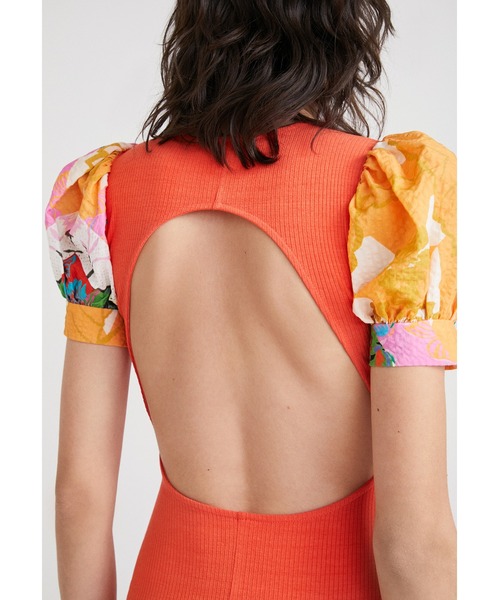 Desigual(デシグアル)の「ワンピース GLOBO(ワンピース・レディース・オレンジ・S/M/L/XL/XS)」の8枚目の写真