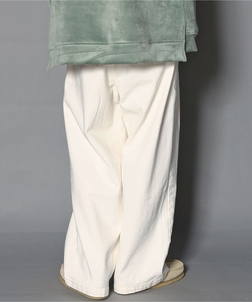 JACKROSE（ジャックローズ）の「JEツイルツータックワイドパンツ（その他パンツ・メンズ・ホワイト/ブラック・L/M）」の17枚目の写真