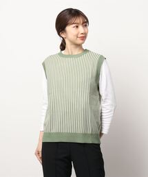 HONEYSUCKLE ROSE | 【HONEYSUCKLE ROSE】ストライプベスト(ベスト)