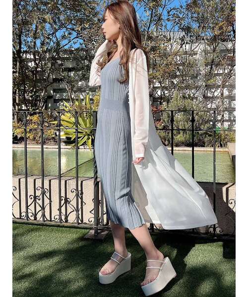 RESEXXY(リゼクシー)の「クリアウェッジサンダル(サンダル・レディース・ブラック/ベージュ/ホワイト・SMALL/LARGE/MEDIUM)」の10枚目の写真