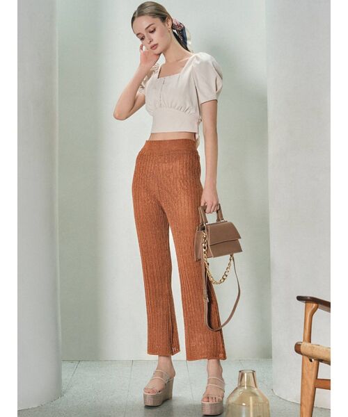 RESEXXY(リゼクシー)の「クリアウェッジサンダル(サンダル・レディース・ブラック/ベージュ/ホワイト・SMALL/LARGE/MEDIUM)」の14枚目の写真