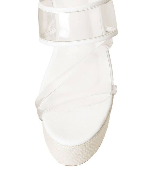 RESEXXY(リゼクシー)の「クリアウェッジサンダル(サンダル・レディース・ブラック/ベージュ/ホワイト・SMALL/LARGE/MEDIUM)」の20枚目の写真