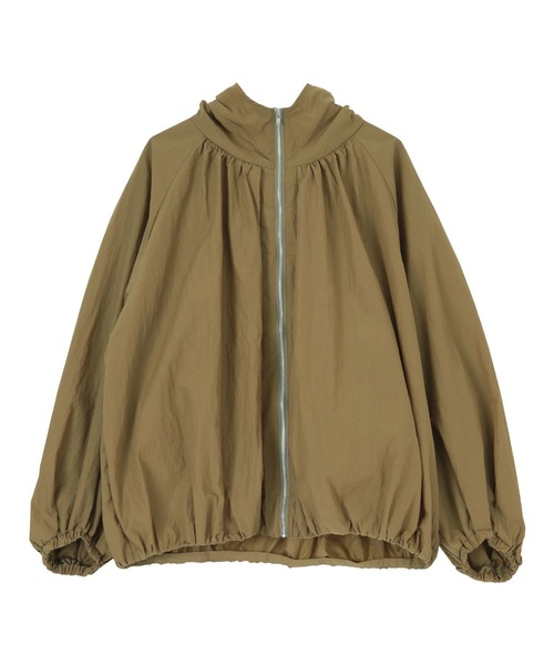 titivate（ティティベイト）の「ｷﾞｬｻﾞｰﾌｰﾃﾞｯﾄﾌﾞﾙｿﾞﾝ（ブルゾン・レディース・カーキ/ブラック/ライトブルー/キャメル・S/M）」の11枚目の写真