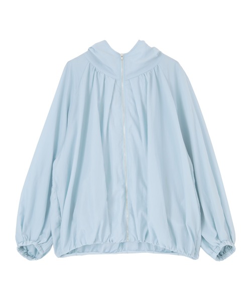 titivate（ティティベイト）の「ｷﾞｬｻﾞｰﾌｰﾃﾞｯﾄﾌﾞﾙｿﾞﾝ（ブルゾン・レディース・カーキ/ブラック/ライトブルー/キャメル・S/M）」の5枚目の写真