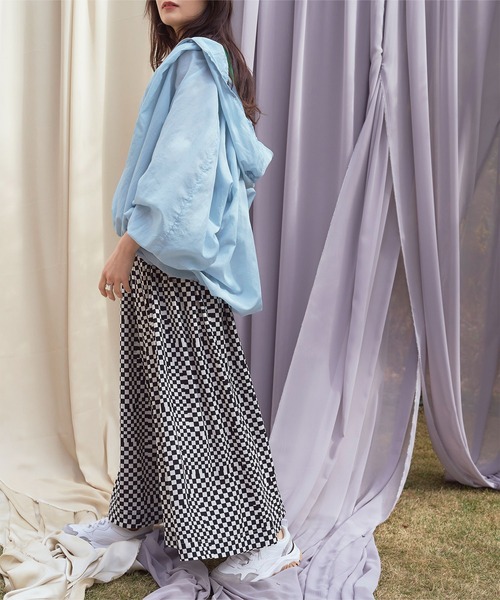 titivate（ティティベイト）の「ｷﾞｬｻﾞｰﾌｰﾃﾞｯﾄﾌﾞﾙｿﾞﾝ（ブルゾン・レディース・カーキ/ブラック/ライトブルー/キャメル・S/M）」の19枚目の写真