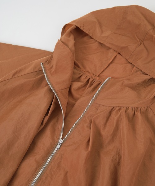 titivate（ティティベイト）の「ｷﾞｬｻﾞｰﾌｰﾃﾞｯﾄﾌﾞﾙｿﾞﾝ（ブルゾン・レディース・カーキ/ブラック/ライトブルー/キャメル・S/M）」の10枚目の写真