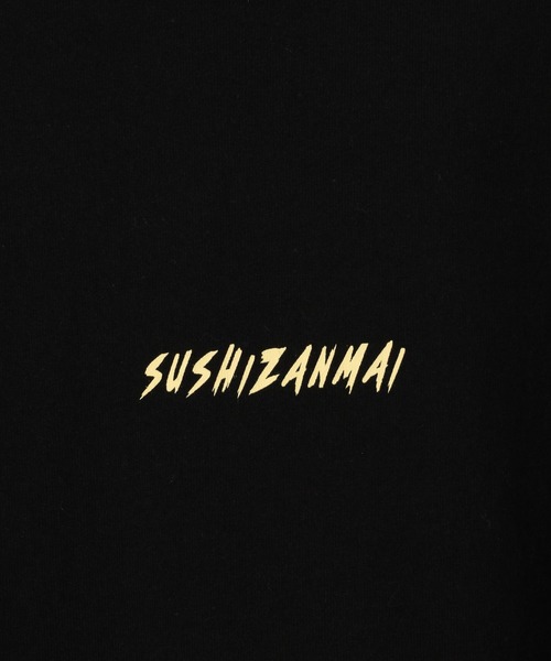 RAGEBLUE（レイジブルー）の「【すしざんまい】コラボプリントロンT/266440（Tシャツ/カットソー・メンズ・ホワイト系その他2/ブラック系8/ホワイト系その他3/ブラック/ブラック系9/ホワイト系その他4・MEDIUM/LARGE）」の8枚目の写真