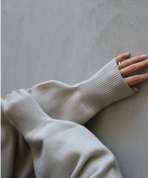 TRUNC（トランクエイティーエイト）の「Soft Smooth Knit Setup（セットアップ・レディース・ブラウン/ベージュ・FREE）」の17枚目の写真