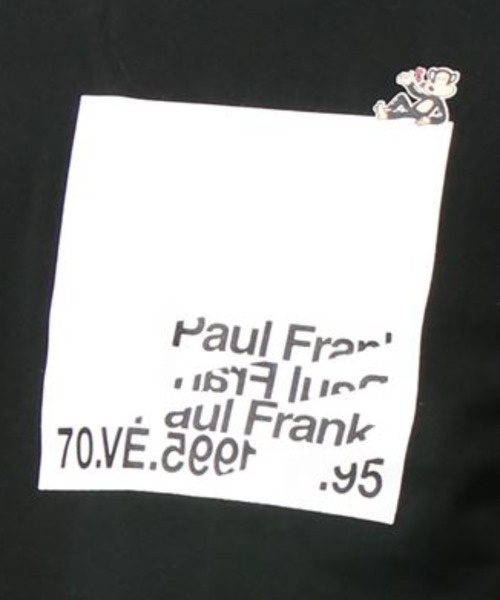Paul Frank（ポールフランク）の「スクエアTシャツ（Tシャツ/カットソー・メンズ・ブラック/ホワイト・M/L/LL）」の7枚目の写真