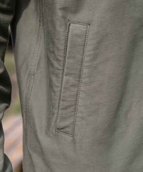The Endless Summer（エンドレスサマー）の「The Endless Summer/エンドレスサマー WONDER SHAPE ワンダーシェイプハイストレッチコーチジャケット（ブルゾン・メンズ・カーキ/ブラック・M/S/L）」の15枚目の写真