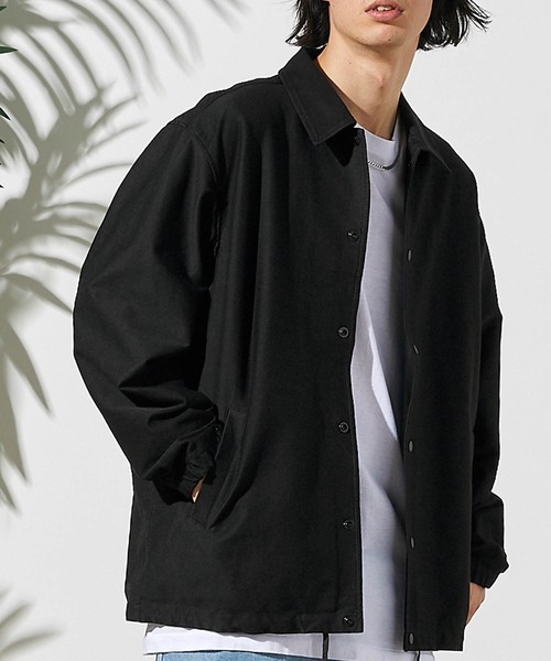 The Endless Summer（エンドレスサマー）の「The Endless Summer/エンドレスサマー WONDER SHAPE ワンダーシェイプハイストレッチコーチジャケット（ブルゾン・メンズ・カーキ/ブラック・M/S/L）」の16枚目の写真