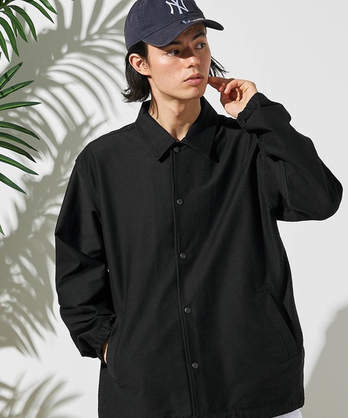 The Endless Summer（エンドレスサマー）の「The Endless Summer/エンドレスサマー WONDER SHAPE ワンダーシェイプハイストレッチコーチジャケット（ブルゾン・メンズ・カーキ/ブラック・M/S/L）」の17枚目の写真