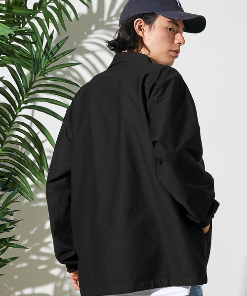 The Endless Summer（エンドレスサマー）の「The Endless Summer/エンドレスサマー WONDER SHAPE ワンダーシェイプハイストレッチコーチジャケット（ブルゾン・メンズ・カーキ/ブラック・M/S/L）」の18枚目の写真