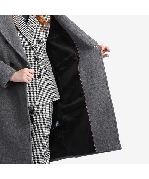 TOMMY HILFIGER(トミーヒルフィガー)の「ウールブレンドダブルブレストコート(チェスターコート・レディース・グレー・34inch/36inch)」の10枚目の写真