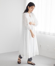 AMERICAN HOLIC | コットンドビーレースワンピース(ワンピース)