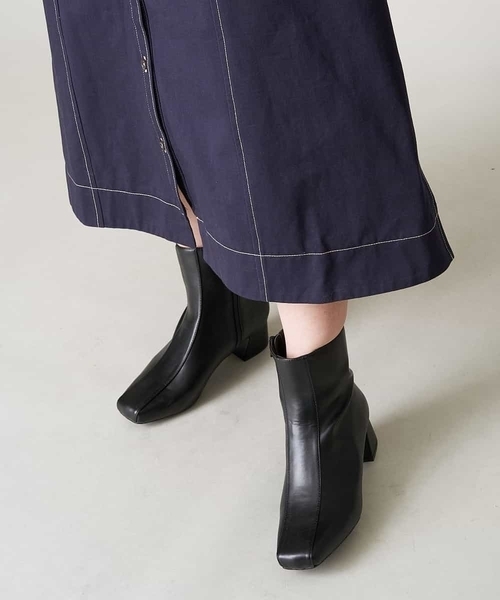 A de a.v.v（アードアー・ヴェ・ヴェ）の「配色ステッチコクーン袖切替ワンピース（ワンピース・レディース・ネイビー/ライトブルー/ホワイト・38/36）」の13枚目の写真