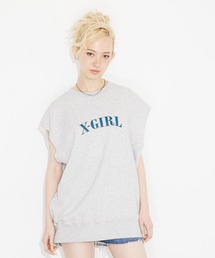 X-girl | CUT OFF SWEAT TANK TOP(タンクトップ)