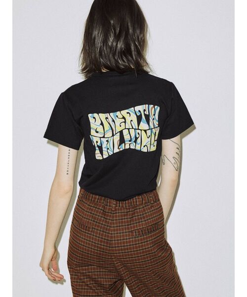 jouetie（ジュエティ）の「マーブルロゴフィット Tシャツ（Tシャツ/カットソー・レディース・ブラック/グリーン/アイボリー・MEDIUM）」の14枚目の写真