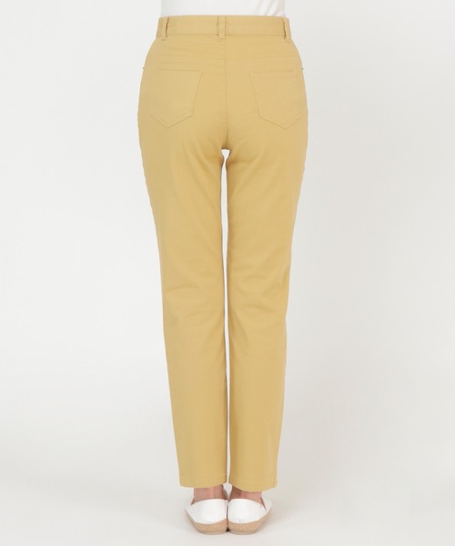 ikka（イッカ）の「綿ストレッチカラースキニーパンツ（その他パンツ・レディース・ブラック/クリアイエロー/カーキオリーブ/ライトベージュ・S/M/L）」の19枚目の写真