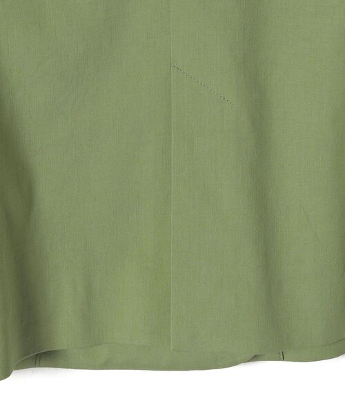 SHIPS（シップス）の「〈UV/吸水速乾/接触冷感〉FUNCTION ダブルジャケット◆（テーラードジャケット・レディース・ネイビー/オフホワイト/グリーン・38/36）」の8枚目の写真