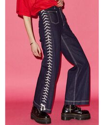 jouetie | フロントポケットレースアップデニム(デニムパンツ)