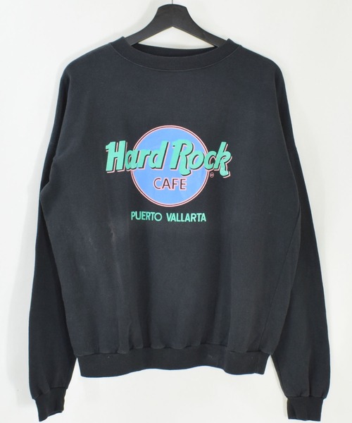 ヴィンテージ古着 スウェット Hard Rock プリントスウェット スウェット Hard Vintage ヴィンテージ のファッション ロゴ Vintage ヴィンテージ のスウェット Cafe ハードロックカフェ
